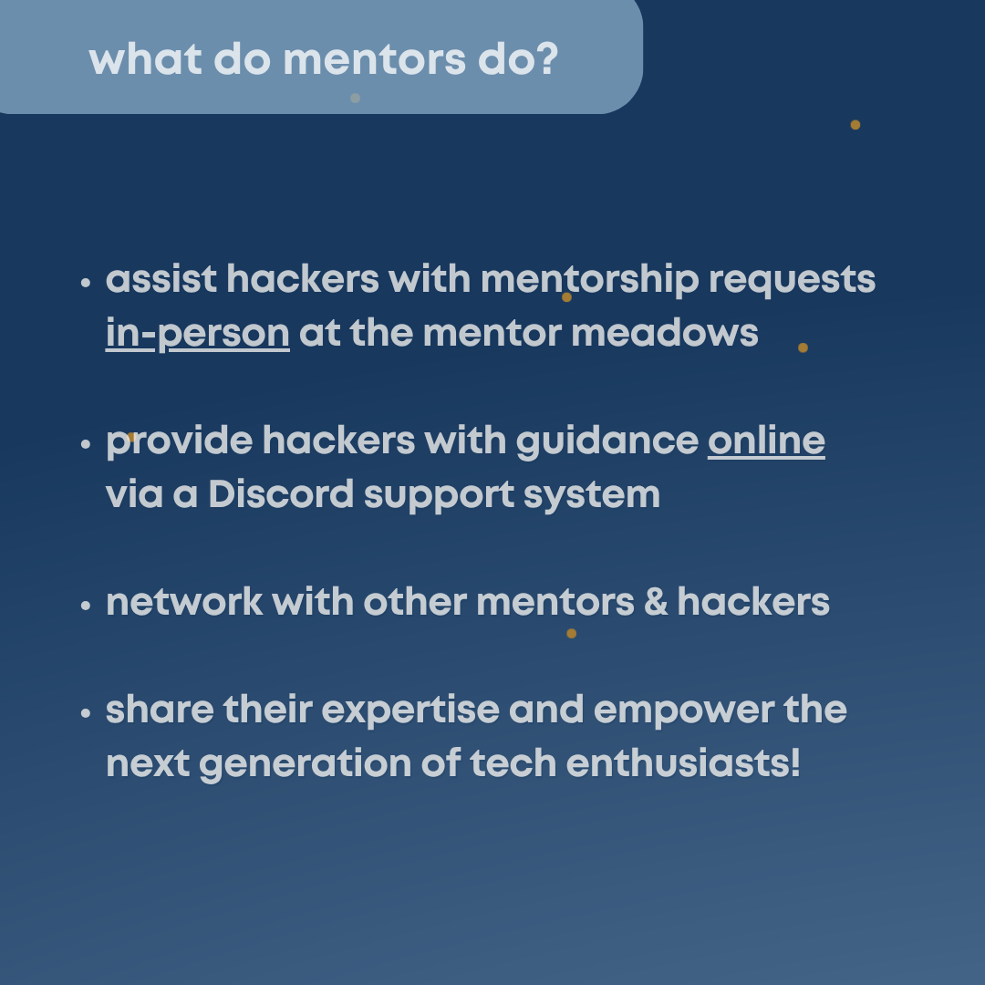 What do mentors do?
