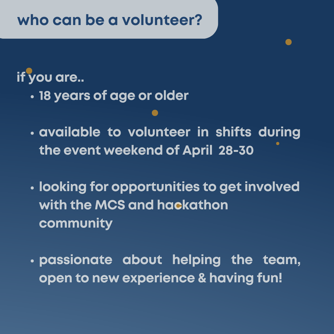 Who can be a volunteer?
